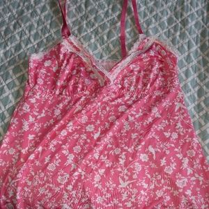 Brand New Laura Ashley pink tank top -M-